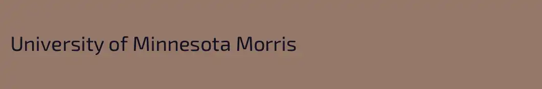 University of Minnesota Morris